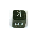 Chessex Translucent Smoke/White W6