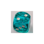 Chessex Chessex Translucent Teal W6 12mm
