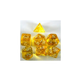 Chessex Translucent Yellow Set