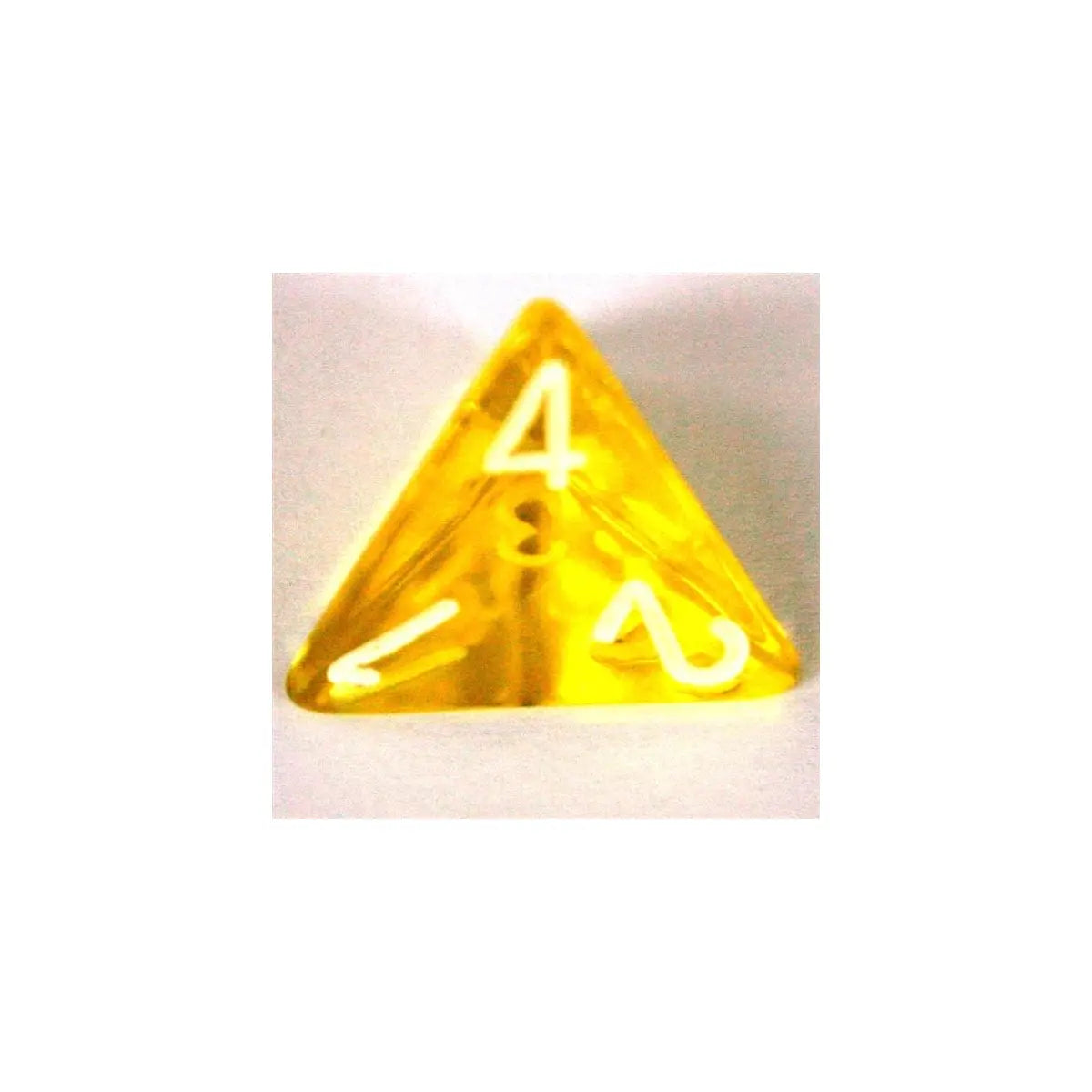 Chessex Translucent Yellow W4