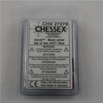 Chessex Chessex Velvet Black/Red 10 x W10 Set