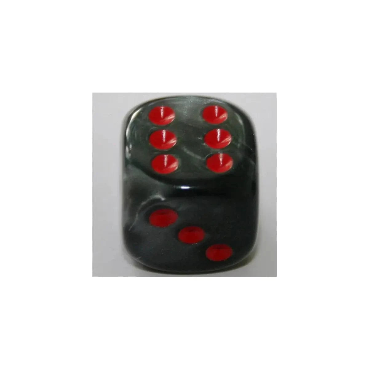 Chessex Chessex Velvet Black/Red W6 20mm