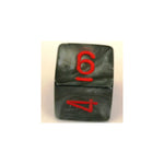 Chessex Velvet Black/Red W6