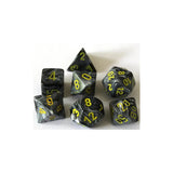 Chessex Chessex Vortex Black/Yellow Set