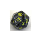 Chessex Chessex Vortex Black/Yellow W20
