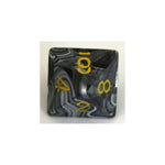Chessex Chessex Vortex Black/Yellow W8