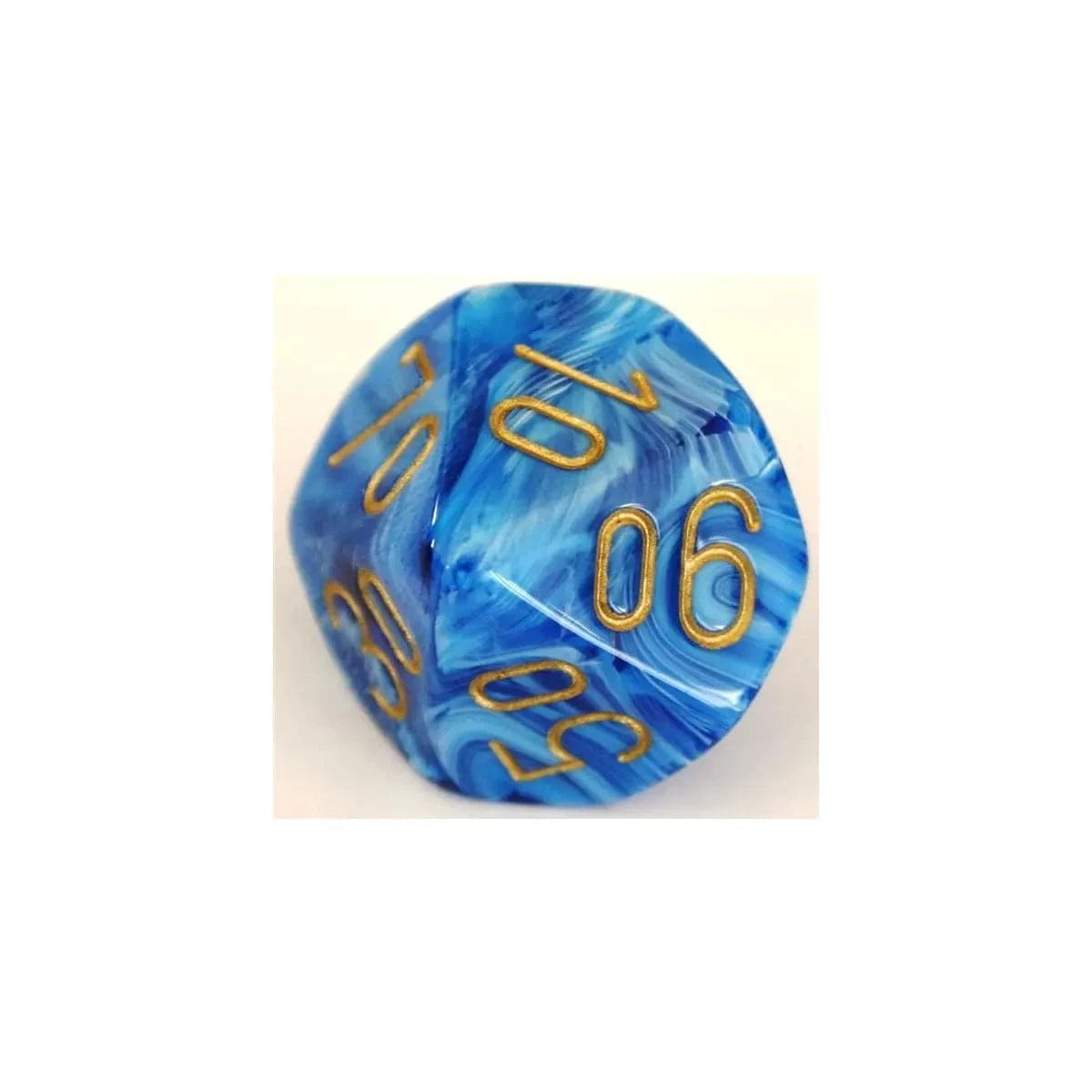 Chessex Chessex Vortex Blue/Gold W10-0