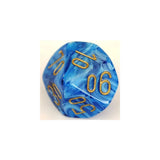 Chessex Chessex Vortex Blue/Gold W10-0