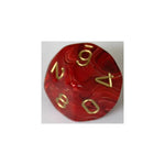 Chessex Chessex Vortex Burgundy/Gold W10