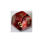 Chessex Chessex Vortex Burgundy/Gold W12