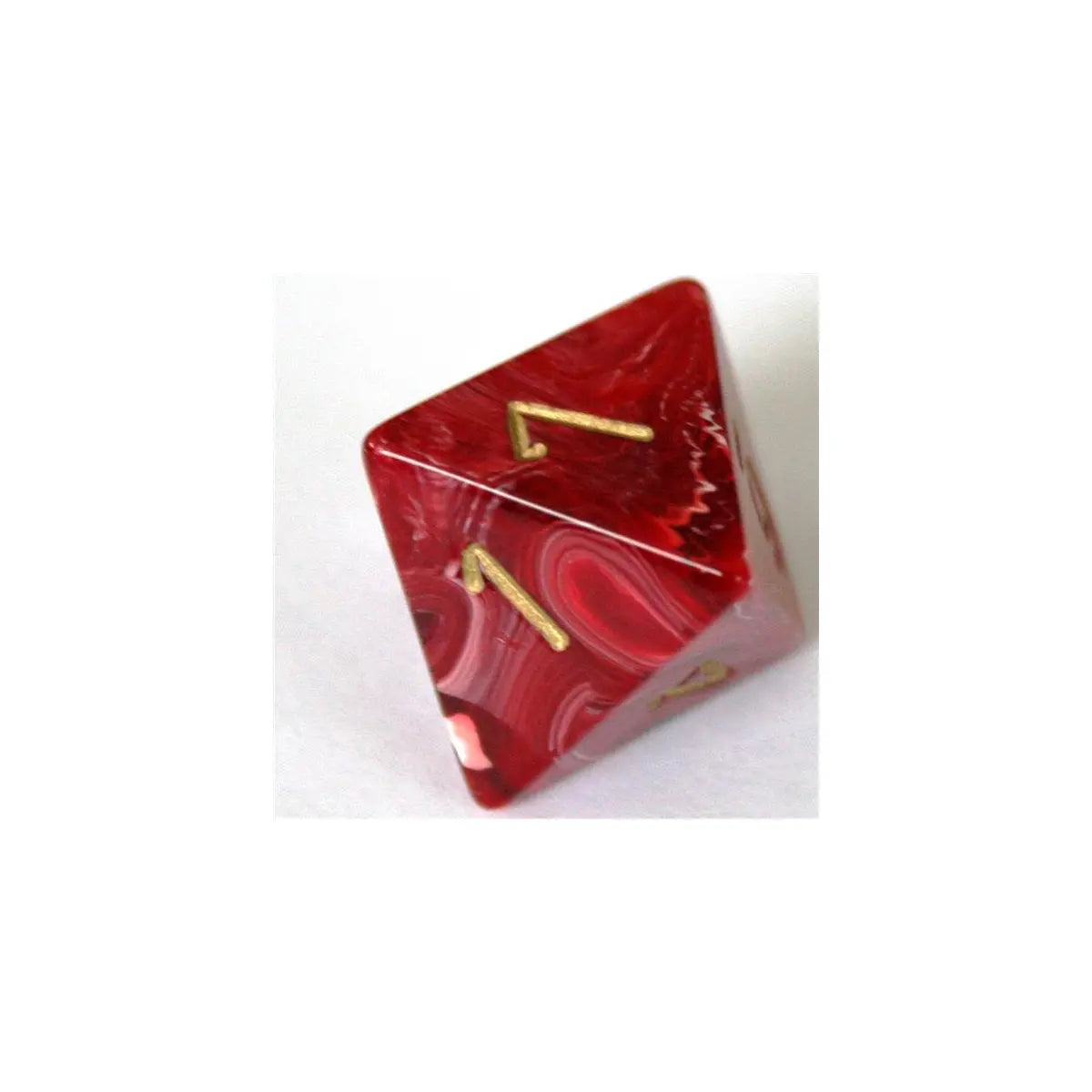 Chessex Vortex Burgundy/Gold W8