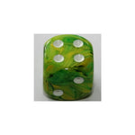 Chessex Chessex Vortex Dandelion/White W6 12mm