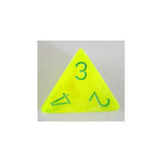 Chessex Vortex Electric Yellow W4