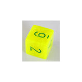 Chessex Vortex Electric Yellow W6