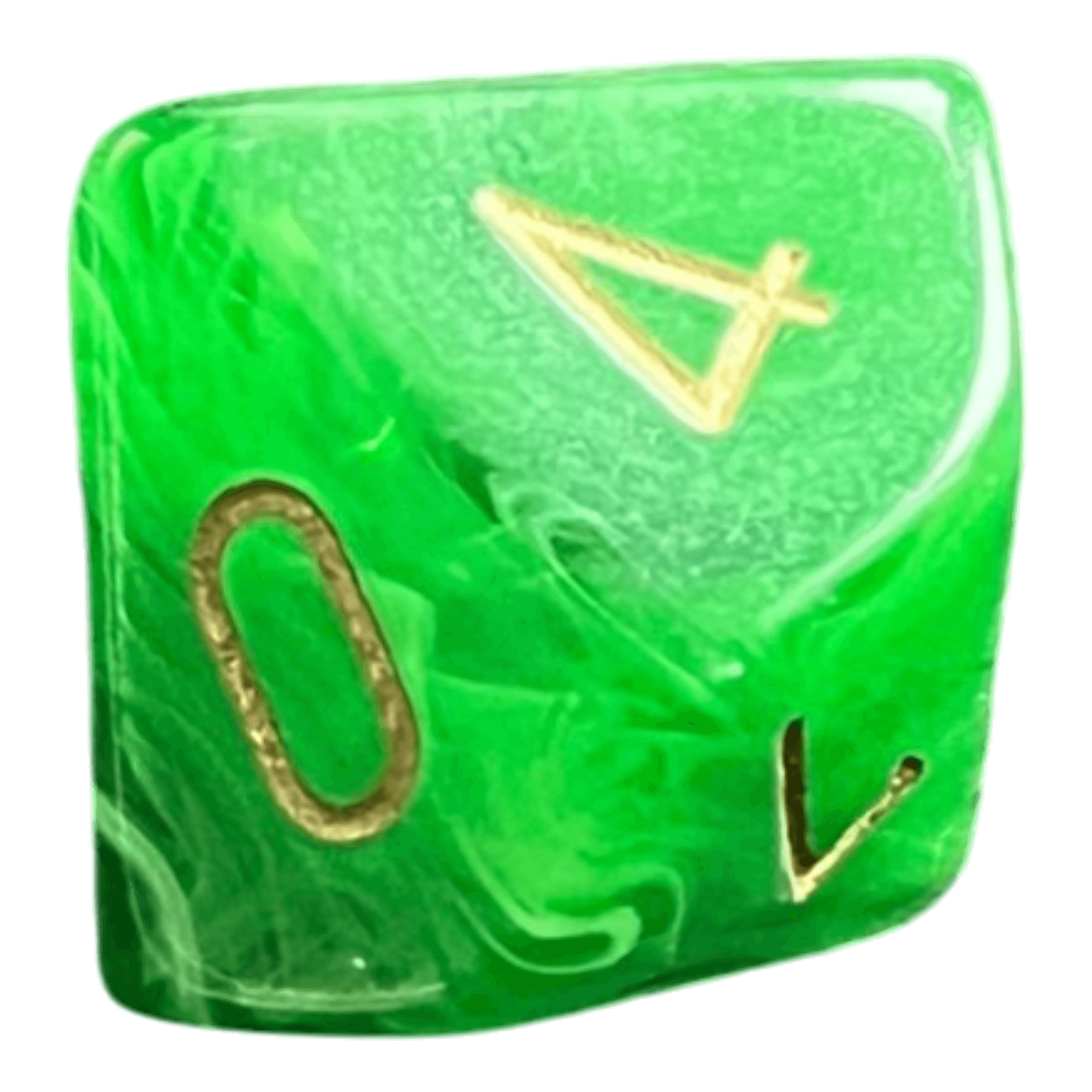 Chessex Chessex Vortex Green/Gold W10-0