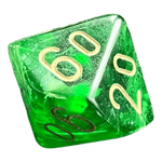 Chessex Chessex Vortex Green/Gold W10-0