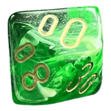Chessex Vortex Green/Gold W10