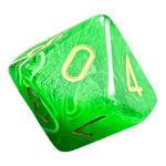 Chessex Chessex Vortex Green/Gold W10