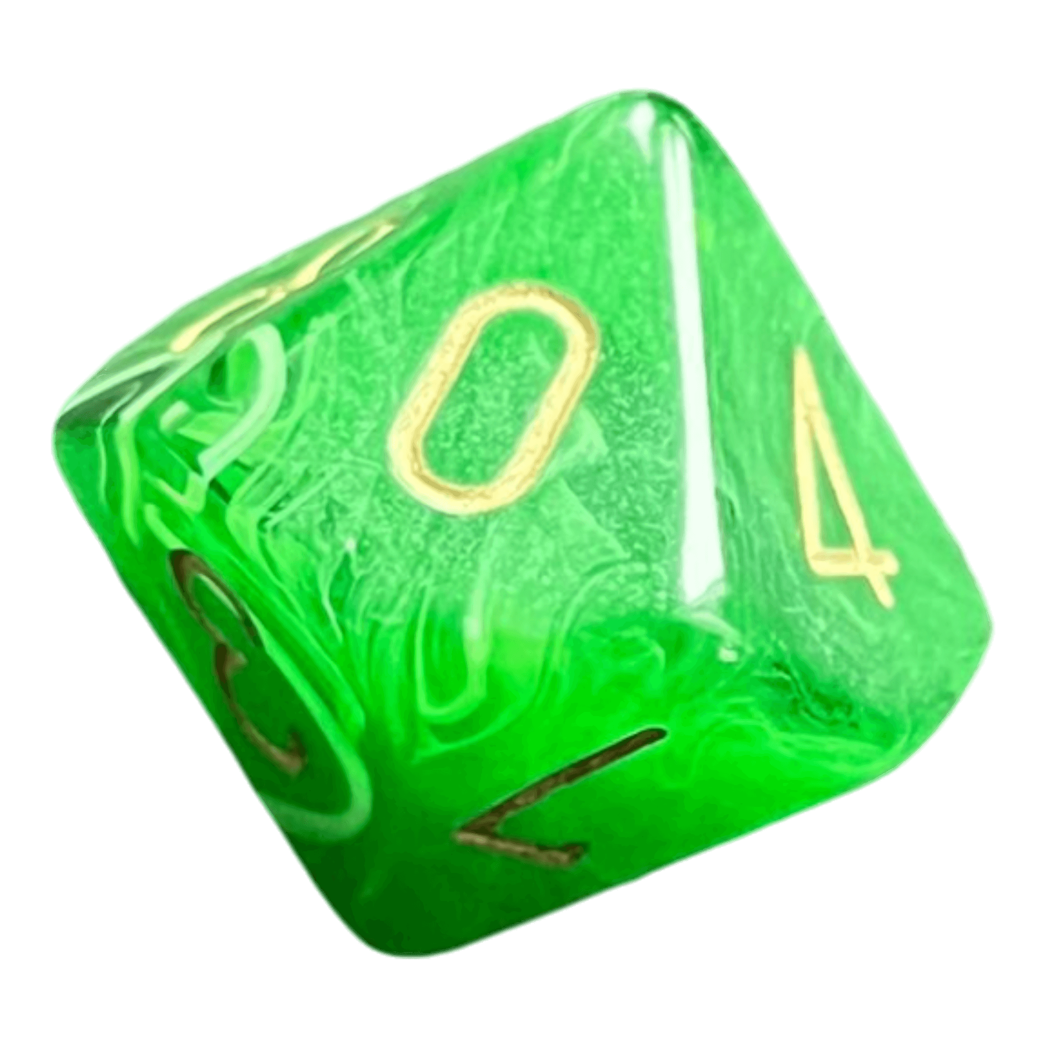 Chessex Chessex Vortex Green/Gold W10