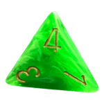 Chessex Chessex Vortex Green/Gold W4