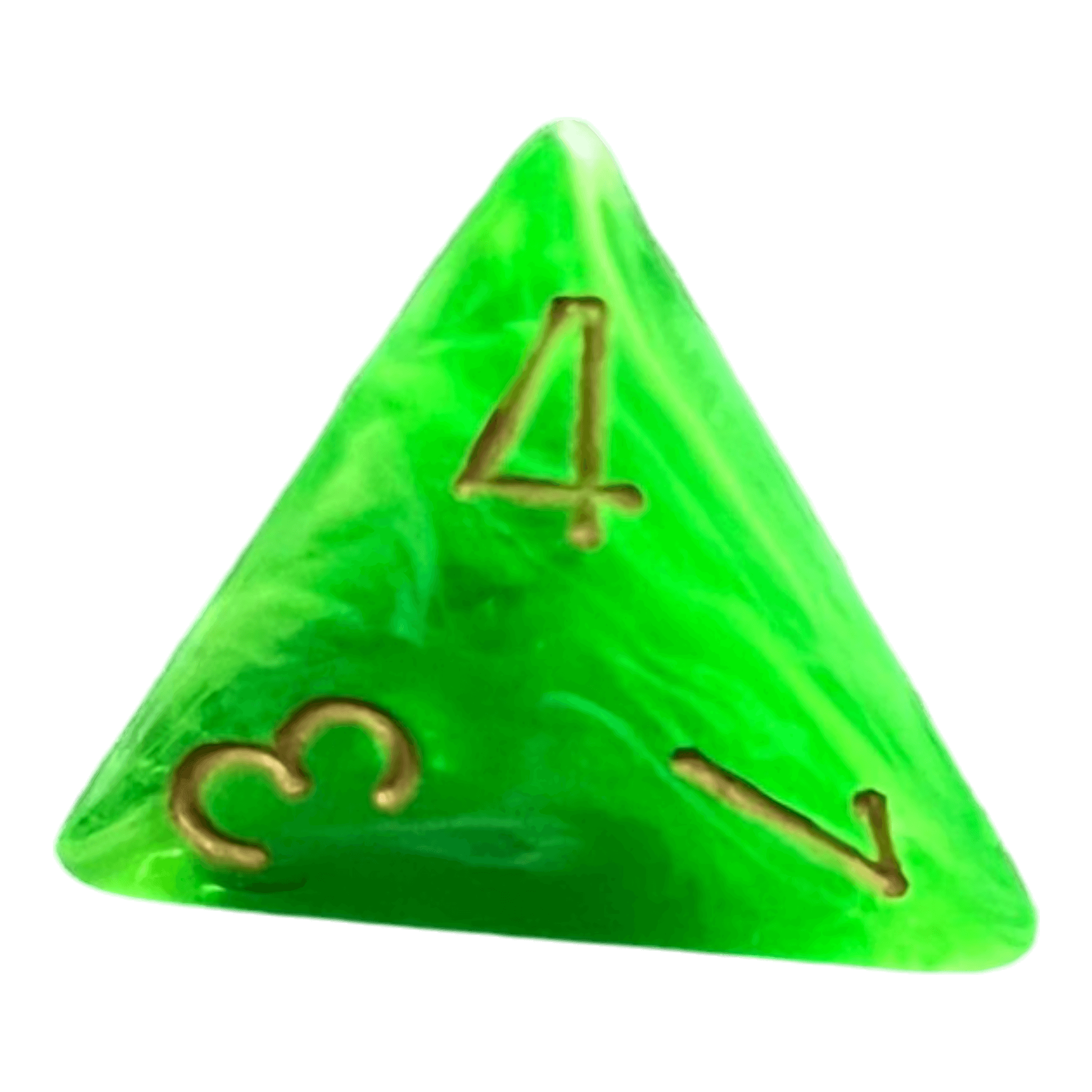Chessex Chessex Vortex Green/Gold W4