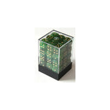 Chessex Chessex Vortex Green/Gold W6 12mm Set (Rp)