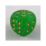 Chessex Vortex Green/Gold W6 20mm