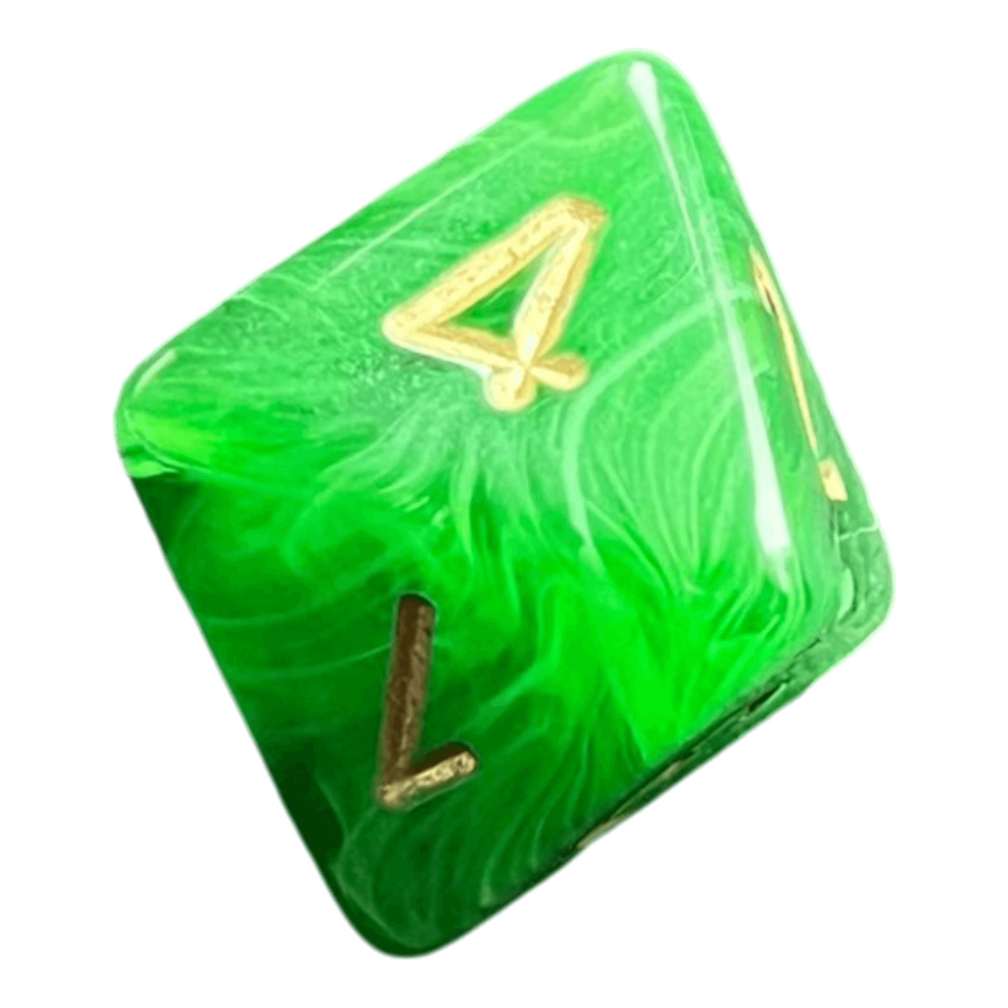 Chessex Chessex Vortex Green/Gold W8