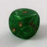 Chessex Chessex Vortex Green W6 12mm