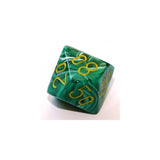 Chessex Chessex Vortex Malachite Green W10-0