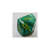 Chessex Chessex Vortex Malachite Green W10