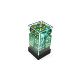 Chessex Vortex Malachite Green W6 16mm Set