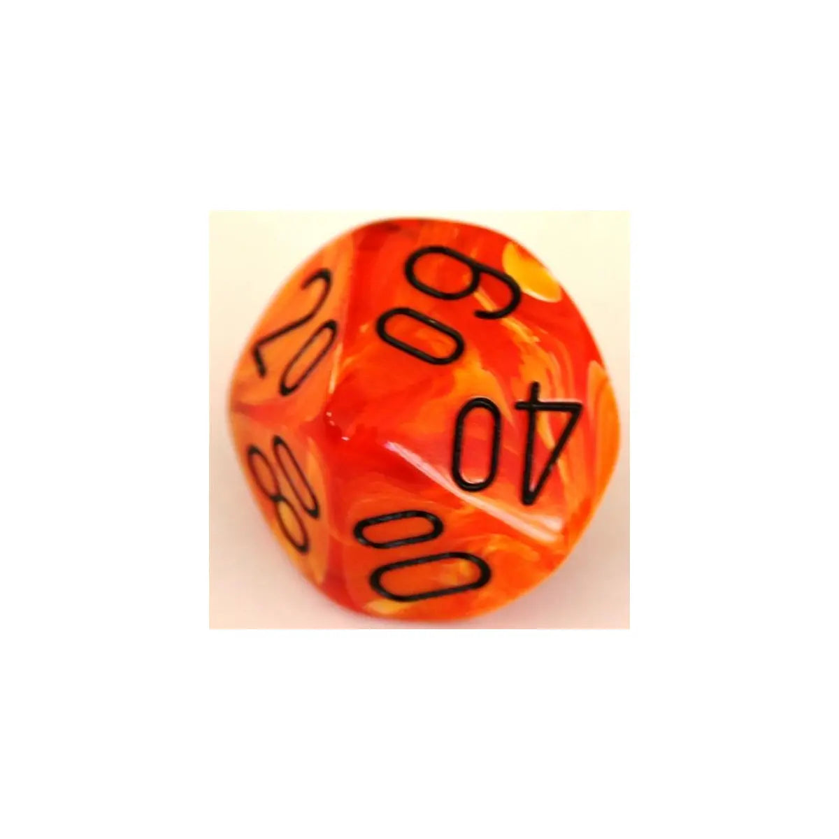 Chessex Vortex Orange/Black W10-0