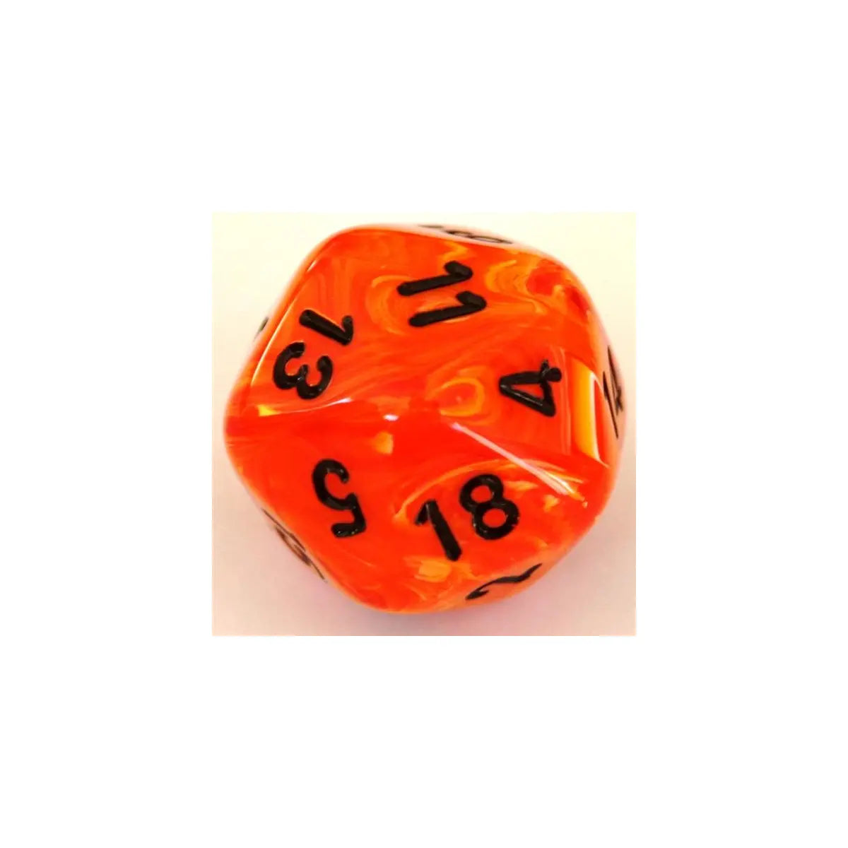 Chessex Vortex Orange/Black W20