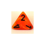 Chessex Vortex Orange/Black W4