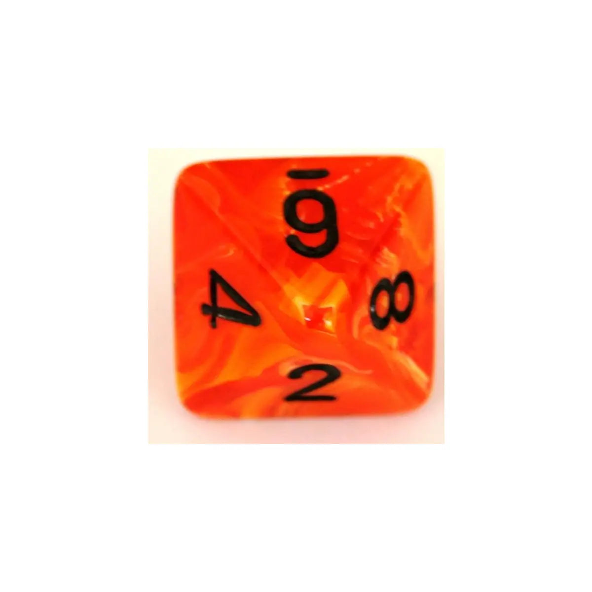 Chessex Vortex Orange/Black W8