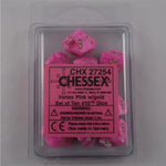 Chessex Chessex Vortex Pink/Gold 10 x W10 Set