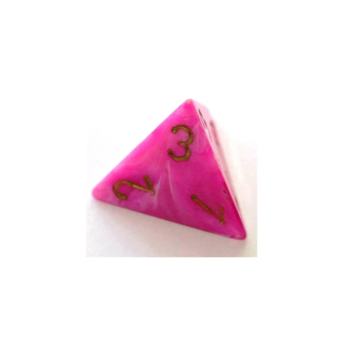 Chessex Chessex Vortex Pink/Gold W4