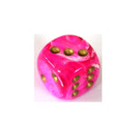 Chessex Chessex Vortex Pink/Gold W6 16mm