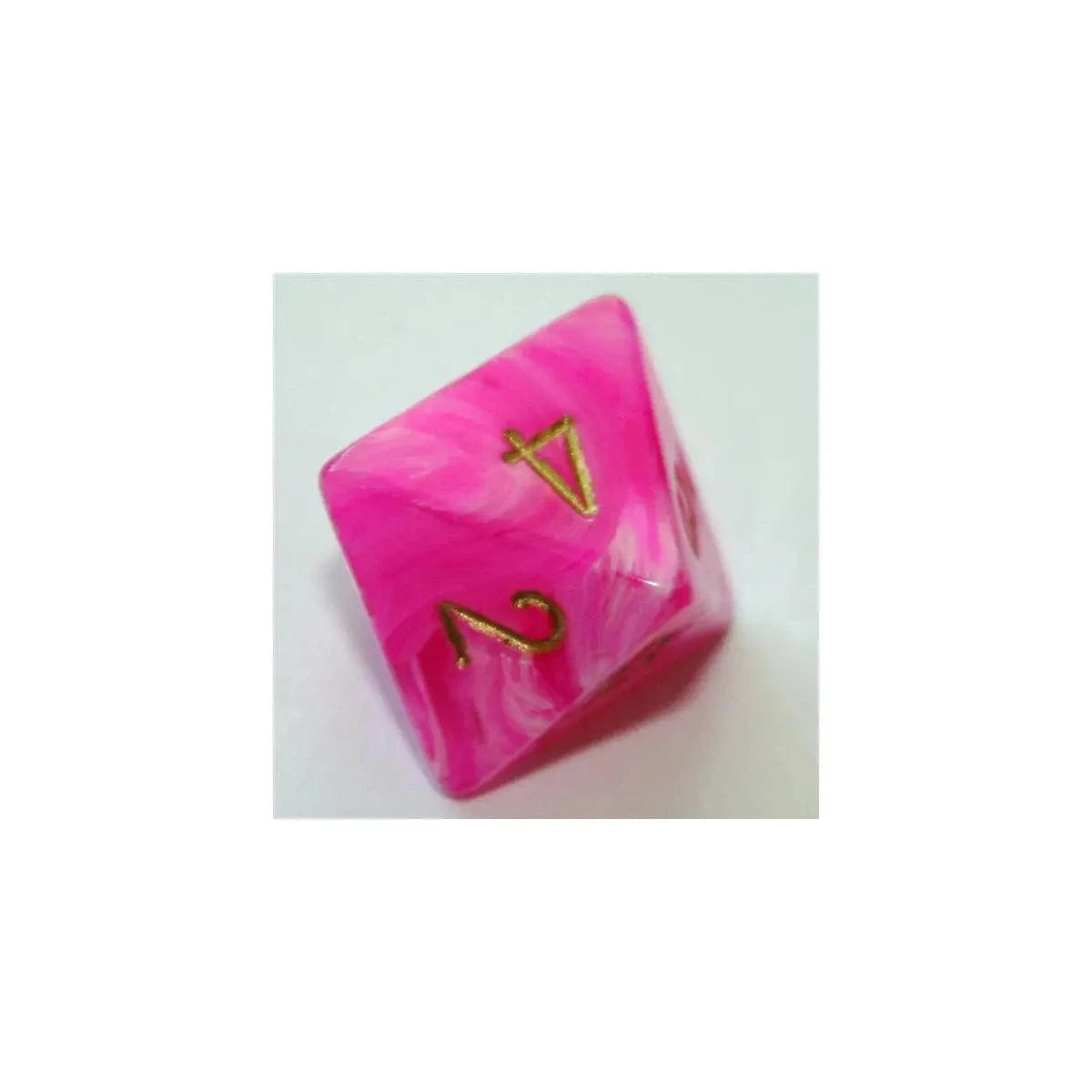 Chessex Chessex Vortex Pink/Gold W8
