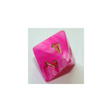 Chessex Chessex Vortex Pink/Gold W8