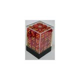 Chessex Chessex Vortex Red/Yellow W6 12mm Set