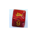 Chessex Chessex Vortex Red/Yellow W6