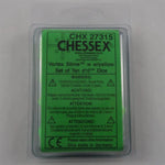 Chessex Chessex Vortex Slime/Yellow 10 x W10 Set