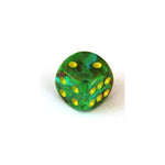 Chessex Chessex Vortex Slime/yellow W6 16mm
