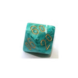 Chessex Chessex Vortex Teal/Gold W10-0