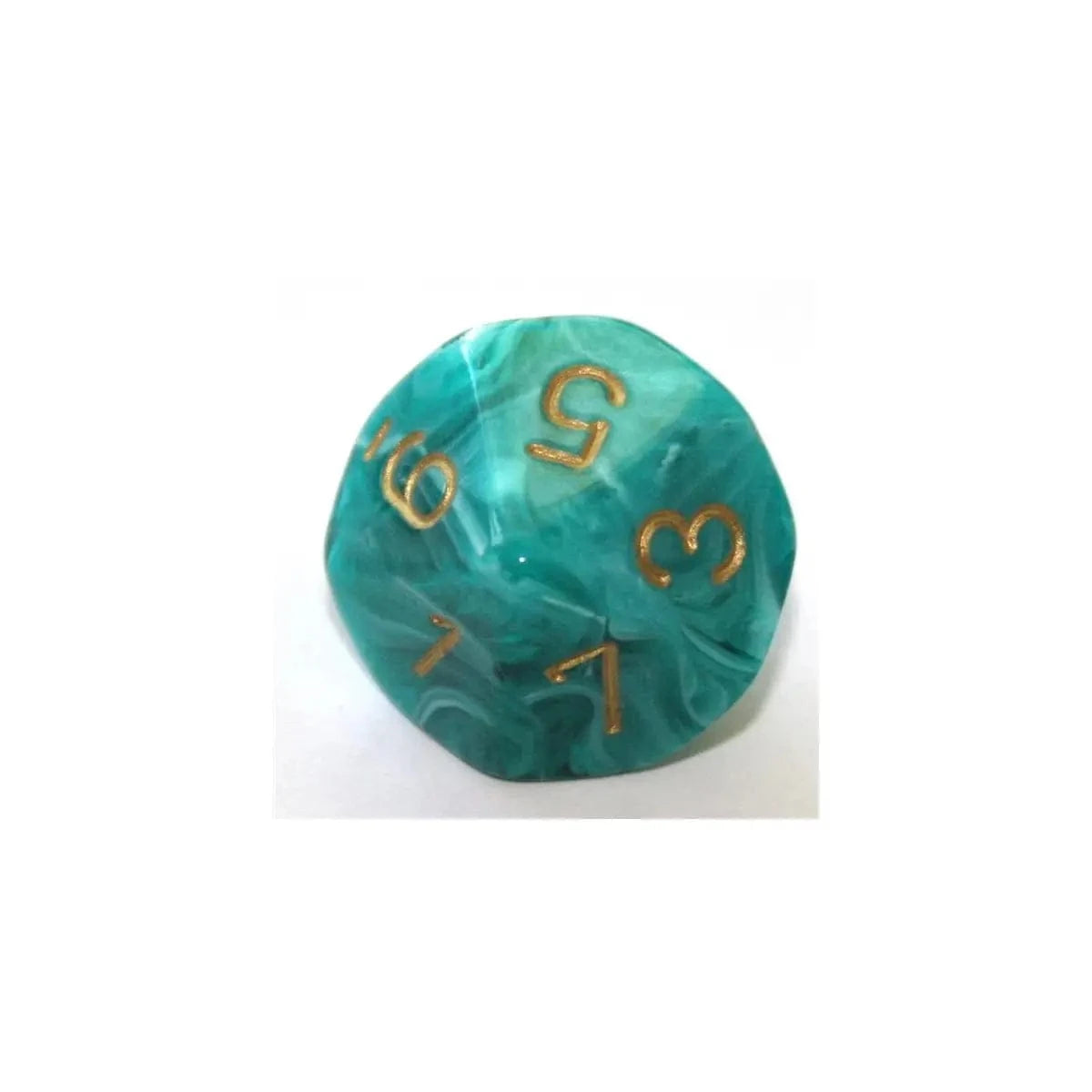 Chessex Chessex Vortex Teal/Gold W10