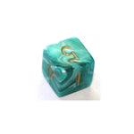 Chessex Chessex Vortex Teal/Gold W6