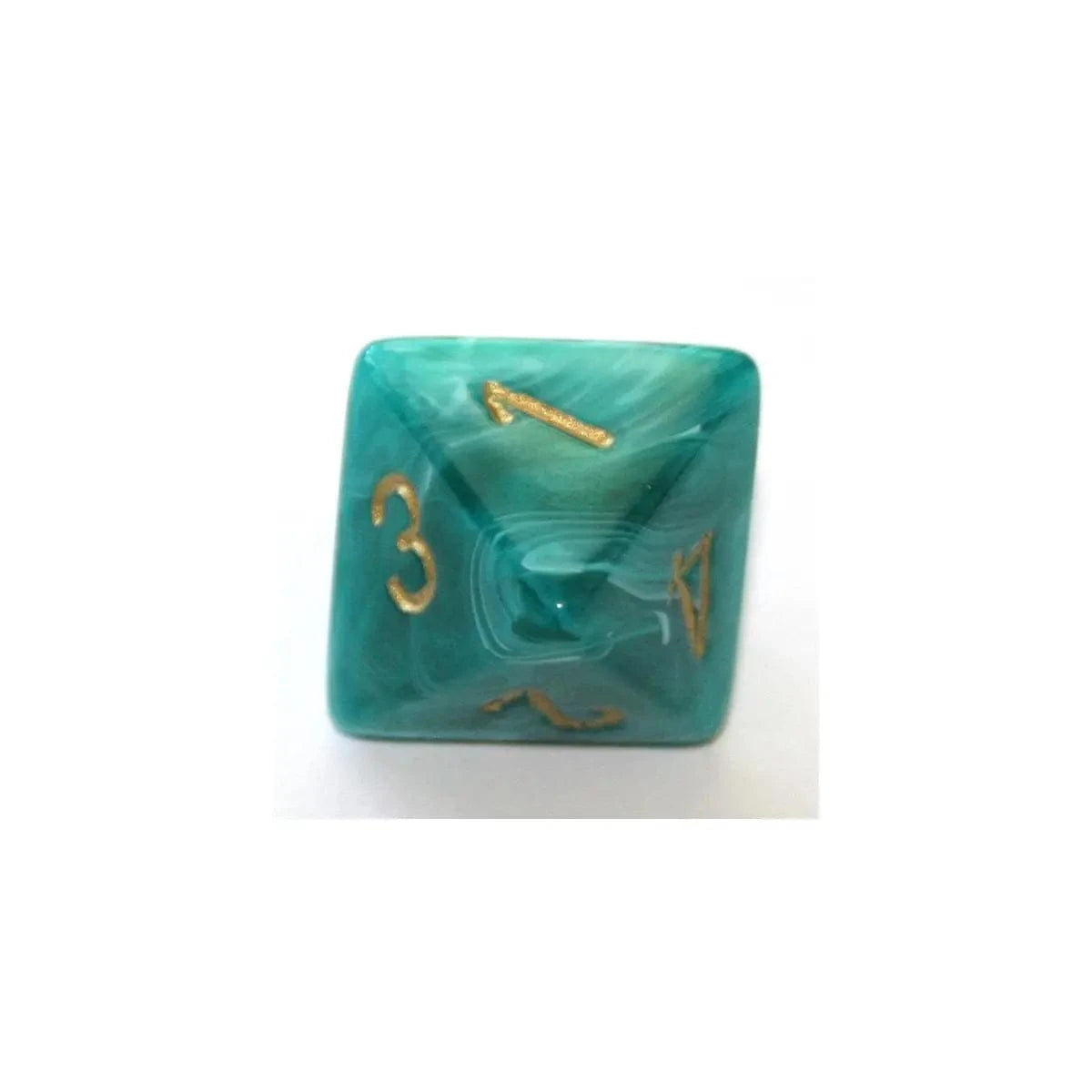 Chessex Chessex Vortex Teal/Gold W8