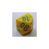 Chessex Chessex Vortex Yellow/Blue W10-0